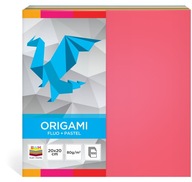 Interprint ORIGAMI papier 20x20cm 100 FLUO + PASTEL Interprint ORIGAMI papier 20x20cm 100 FLUO + PASTEL