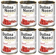 DOLINA NOTECI Vlhčené krmivo pre psov čisté HOVÄDZIE S RYŽOU 6x400g DOLINA NOTECI Vlhčené krmivo pre psov čisté HOVÄDZIE S RYŽOU 6x400g