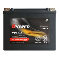 BPower Excellent AGM YP18-3 12V 20Ah 360A YTX24HL BPower Excellent AGM YP18-3 12V 20Ah 360A YTX24HL