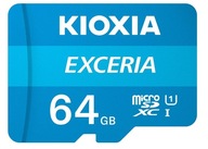 KIOXIA 64 GB micro SD XC Class 10 UHS-1 100 MB/s KIOXIA 64 GB micro SD XC Class 10 UHS-1 100 MB/s