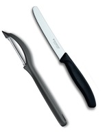Victorinox, univerzálna škrabka + nôž 11cm, zúbkovaná čepeľ Victorinox, univerzálna škrabka + nôž 11cm, zúbkovaná čepeľ