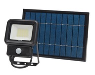 Solárny LED reflektor 20W 6000K, IP65 + 2m KÁBEL