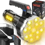 VOJENSKÁ TAKTICKÁ LED BATERKA, NABÍJACÍ VYHĽADÁVAČ S RUKOVOU VOJENSKÁ TAKTICKÁ LED BATERKA, NABÍJACÍ VYHĽADÁVAČ S RUKOVOU