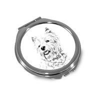 Vreckové zrkadlo West Highland White Terrier Vreckové zrkadlo West Highland White Terrier
