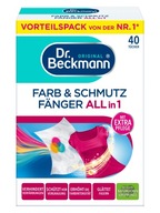 DR. BECKMANN utierky zachytávajúce farbu 40 ks DR. BECKMANN utierky zachytávajúce farbu 40 ks