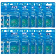 12x ORAL-B SATÉNOVÁ FLOSS MINT DENTAL Flosser - 25m 12x ORAL-B SATÉNOVÁ FLOSS MINT DENTAL Flosser - 25m