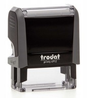 Razítko Trodat 4912 čierny atrament 47x18mm Razítko Trodat 4912 čierny atrament 47x18mm