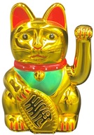 Japonská mačka Maneki-Neko Chinese Lucky Cat 15cm Japonská mačka Maneki-Neko Chinese Lucky Cat 15cm