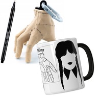 WEDNESDAY ADDAMS Figuríková rúčka THING KEYRING HRNEK WEDNESDAY ADDAMS Figuríková rúčka THING KEYRING HRNEK