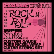 Struny na elektrickú gitaru Ernie Ball 2253 9-42 Struny na elektrickú gitaru Ernie Ball 2253 9-42