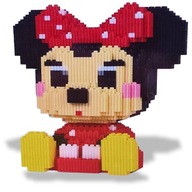 Bloky MINNIE MOUSE VEĽKÁ POSTAVKA 3D MICRO 2400el