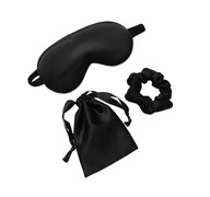 MASKA NA SPANIE ČIERNA OČIAČKA + SCRUNCHIE MASKA NA SPANIE ČIERNA OČIAČKA + SCRUNCHIE