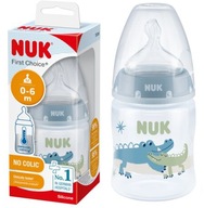 NUK FIRST CHOICE+ fľaša 150ml silikónový cumlík 1M