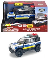 MAJORETKA Policajný Land Rover Light Sound 12,5CM
