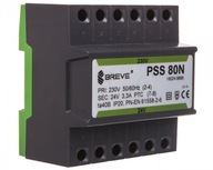 1-fázový transformátor PSS 80N 80VA 230/24V TH