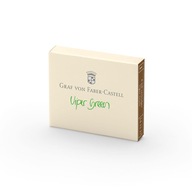 Náboje Graf von Faber-Castell Viper Green 6 ks. Náboje Graf von Faber-Castell Viper Green 6 ks.