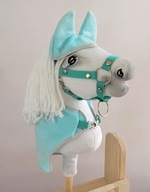 Súprava pre Hobby Horse A4: koberček + chrániče sluchu - svetlá mätová