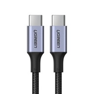 UGREEN KÁBEL USB-C - USB-C PD 100W QC5A 3M UGREEN KÁBEL USB-C - USB-C PD 100W QC5A 3M