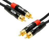 KÁBEL 2X RCA - 2X RCA 3m STEREO AUDIO KLOTZ KÁBEL 2X RCA - 2X RCA 3m STEREO AUDIO KLOTZ