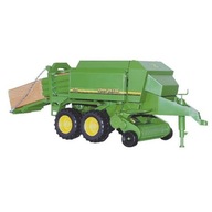 Hračka lis na hranaté balíky John Deere 690 + slama Hračka lis na hranaté balíky John Deere 690 + slama
