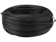 LGY inštalačný kábel 10mm2 H07V-K medený lankový kábel ČIERNA 25m