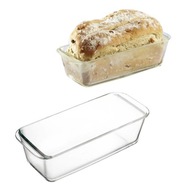 Žiaruvzdorná miska na chlebovú paštétu, sklenená babka, 28 centimetrov Simax