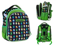 MINECRAFT vystužená školská taška/batoh Original