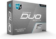 Golfové loptičky Wilson Staff Duo Soft pre dámy biele Golfové loptičky Wilson Staff Duo Soft pre dámy biele
