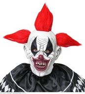 Maska - hororový klaun s červenými vlasmi