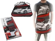 Kuchynská zástera ako darček k autu Porsche Kuchynská zástera ako darček k autu Porsche