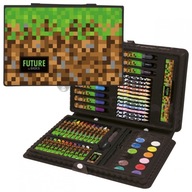 Umelecká súprava Minecraft 71 kusov. Farby Pixels Crayons