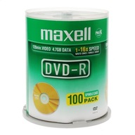 MAXELL DVD-R 4,7 GB 16X CAKE*100 275611,30.TW
