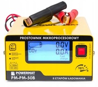 Mikroprocesorový usmerňovač 12V/24V POWERMAT 50B Mikroprocesorový usmerňovač 12V/24V POWERMAT 50B