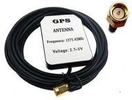 GPS ANTÉNA 1575,42 MHz SMA MAGNETICKÝ KONEKTOR 3-5V
