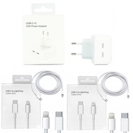 RÝCHLA NABÍJAČKA 2X USB-C + KÁBEL 1M A 2M PRE IPHONE RÝCHLA NABÍJAČKA 2X USB-C + KÁBEL 1M A 2M PRE IPHONE