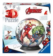 Ravensburger Marvel Avengers 3D logická guľa 72 dielikov 11496
