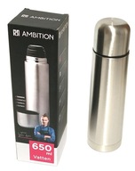 Nápojová termoska Ambition Vatten 0,6 l, strieborná Nápojová termoska Ambition Vatten 0,6 l, strieborná