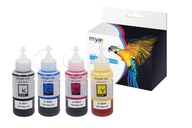 CMYK atramentová súprava pre Epson T6641 L3070 L362 L365 CMYK atramentová súprava pre Epson T6641 L3070 L362 L365