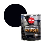 ALTAX FARBA NA KOV 0,75L MATNÁ ČIERNA ALTAX FARBA NA KOV 0,75L MATNÁ ČIERNA