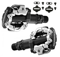 SHIMANO SPD PEDÁLY PD-M520 M520 + MTB BLACK BLOCKS