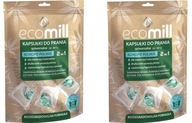 ECOMILL LAUNDRY KAPSULY 2v1 UNIVERZÁLNE 60P KONOPNÉ