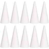 Polystyrénový kužeľ 20cm Súprava vyrobená z polystyrénu Polystyrénový kužeľ 20cm Súprava vyrobená z polystyrénu