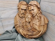 Basreliéfny svadobný dar Svätá rodina IV 25 cm