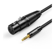 UGREEN AV130 XLR / Jack 3,5 mm analógový audio kábel 2 metre UGREEN AV130 XLR / Jack 3,5 mm analógový audio kábel 2 metre