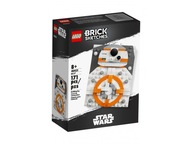 Náčrtky LEGO Brick 40431 Droid BB-8 Star Wars s rámovým obrazom