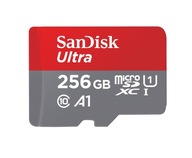Pamäťová karta SanDisk 256GB microSD Ultra + adaptér Pamäťová karta SanDisk 256GB microSD Ultra + adaptér