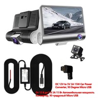 Auto Dvr Dash Cam 4,0 palcový videorekordér