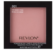 REVLON pink POWDER BLUSH #001 Oh Baby! Ružová