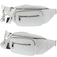 DÁMSKA TAŠKA NÁSTENNÁ CROSSBODY TAŠKA BIELA PREŠÍVANÁ DÁMSKA TAŠKA NÁSTENNÁ CROSSBODY TAŠKA BIELA PREŠÍVANÁ