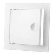 KONTROLNÉ DVERE S KĽÚČKOU 20x20 cm ABS BIELA KONTROLNÉ DVERE S KĽÚČKOU 20x20 cm ABS BIELA